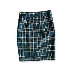 Carolina Belle Montreal skirt green yellow Sz 2 XS